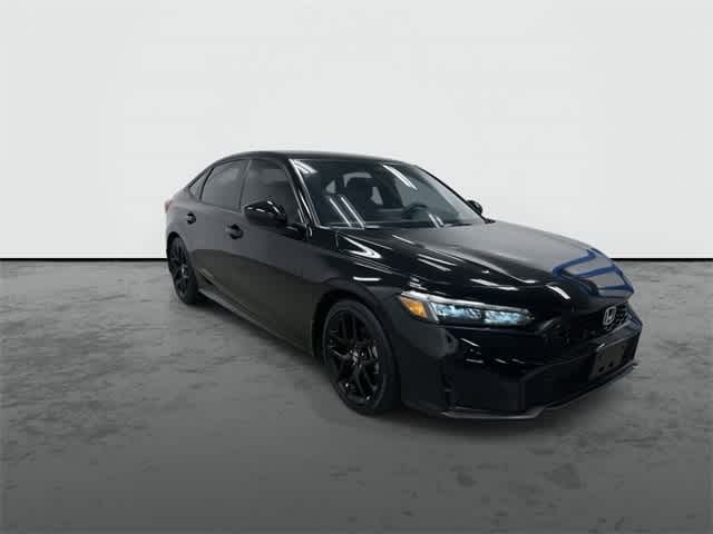 2025 Honda Civic Sport Crystal Black Pearl at Honda of Clear Lake