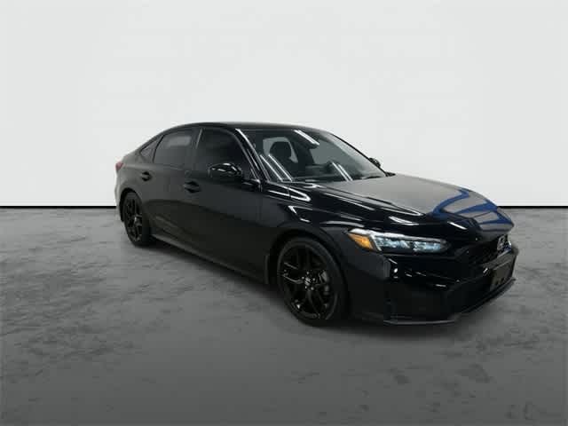 2025 Honda Civic Sport Crystal Black Pearl at Honda of Clear Lake
