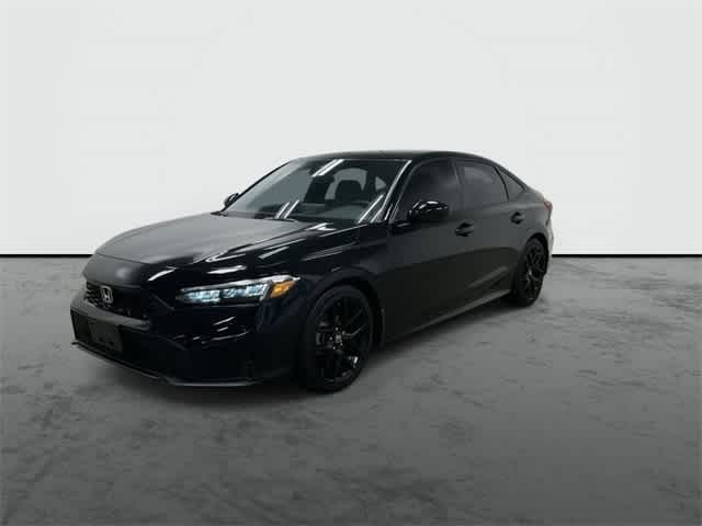 2025 Honda Civic Sport Crystal Black Pearl at Honda of Clear Lake