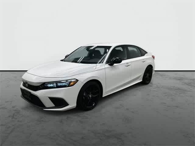 2024 Honda Civic Sport Platinum White Pearl at Honda of Clear Lake