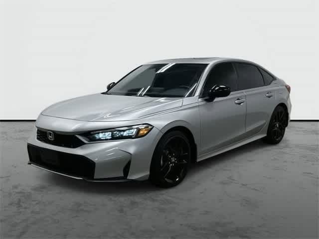 2025 Honda Civic Hybrid Sport Solar Silver Metallic at Honda of Clear Lake