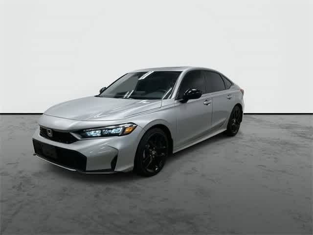 2025 Honda Civic Hybrid Sport Solar Silver Metallic at Honda of Clear Lake