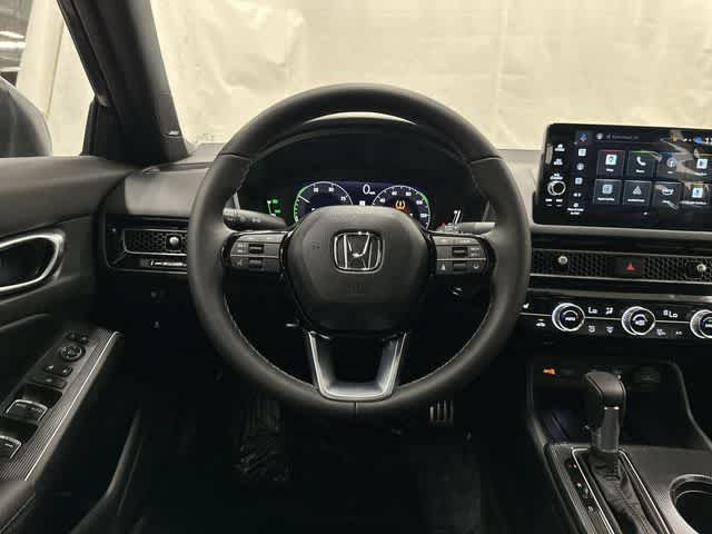 2026 Honda Civic Hybrid Sport Touring Meteorite Gray Metallic at Honda of Clear Lake