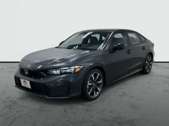 2026 Honda Civic Hybrid Sport Touring Meteorite Gray Metallic at Honda of Clear Lake