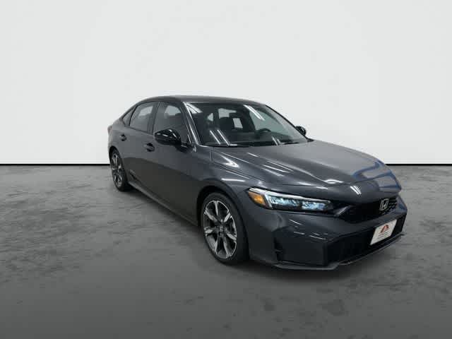 2026 Honda Civic Hybrid Sport Touring Meteorite Gray Metallic at Honda of Clear Lake