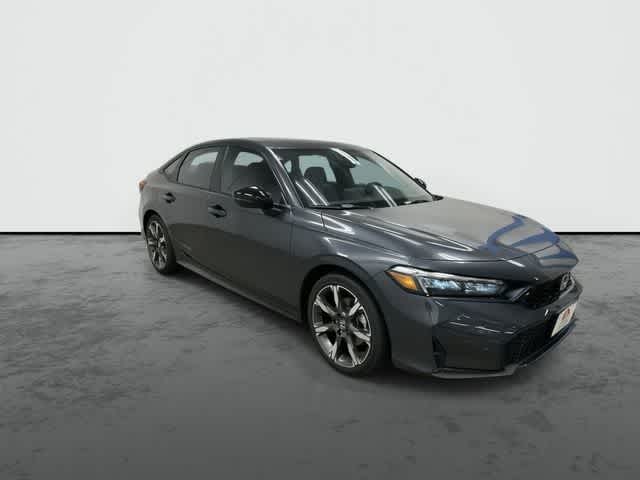 2026 Honda Civic Hybrid Sport Touring Meteorite Gray Metallic at Honda of Clear Lake