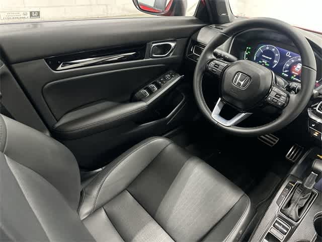 2025 Honda Civic Hybrid Sport Touring Rallye Red at Honda of Clear Lake