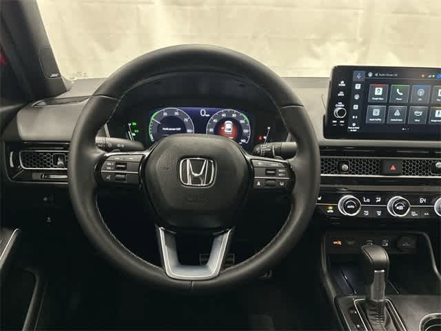 2025 Honda Civic Hybrid Sport Touring Rallye Red at Honda of Clear Lake