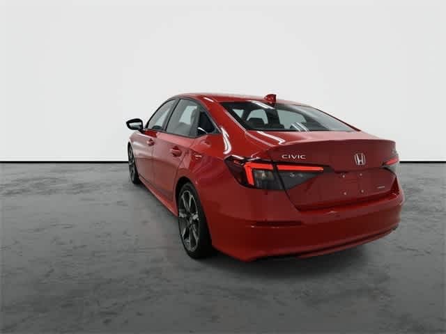 2025 Honda Civic Hybrid Sport Touring Rallye Red at Honda of Clear Lake