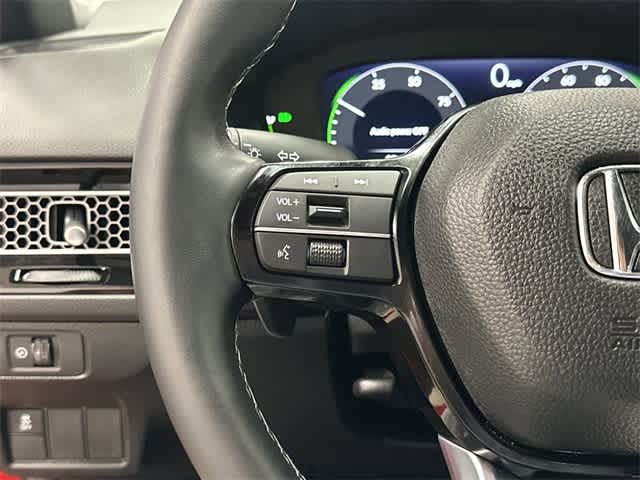2025 Honda Civic Hybrid Sport Touring Rallye Red at Honda of Clear Lake