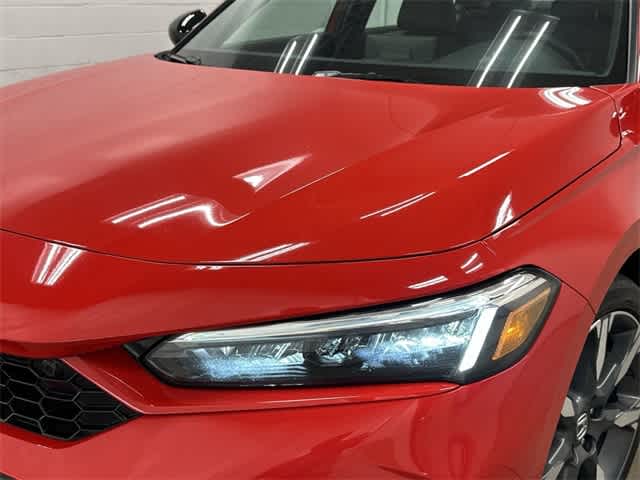 2025 Honda Civic Hybrid Sport Touring Rallye Red at Honda of Clear Lake