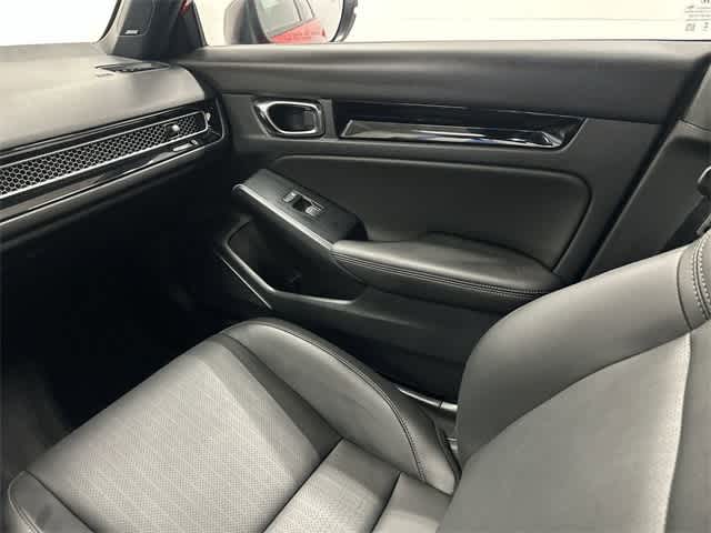 2025 Honda Civic Hybrid Sport Touring Rallye Red at Honda of Clear Lake