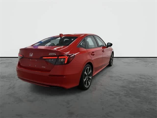 2025 Honda Civic Hybrid Sport Touring Rallye Red at Honda of Clear Lake