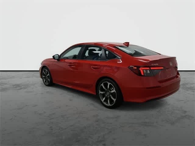 2025 Honda Civic Hybrid Sport Touring Rallye Red at Honda of Clear Lake