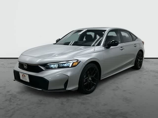 2026 Honda Civic Hybrid Sport Silver at Westside Kia