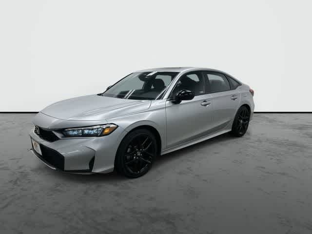 2026 Honda Civic Hybrid Sport Silver at Westside Kia