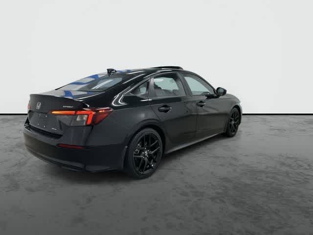 2025 Honda Civic Hybrid Sport Crystal Black Pearl at Westside Kia