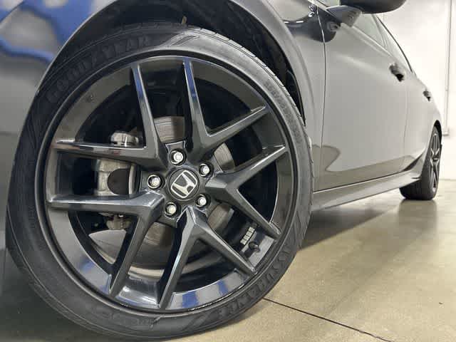 2025 Honda Civic Hybrid Sport Crystal Black Pearl at Westside Kia