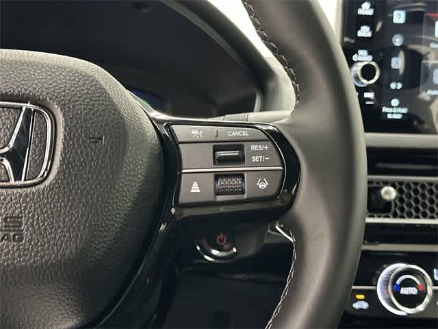 2025 Honda Civic Hybrid Sport Touring Platinum White Pearl at Honda of Clear Lake