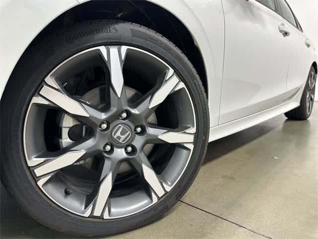 2025 Honda Civic Hybrid Sport Touring Platinum White Pearl at Honda of Clear Lake