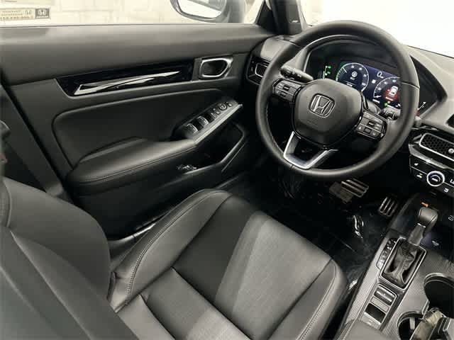 2025 Honda Civic Hybrid Sport Touring Platinum White Pearl at Honda of Clear Lake