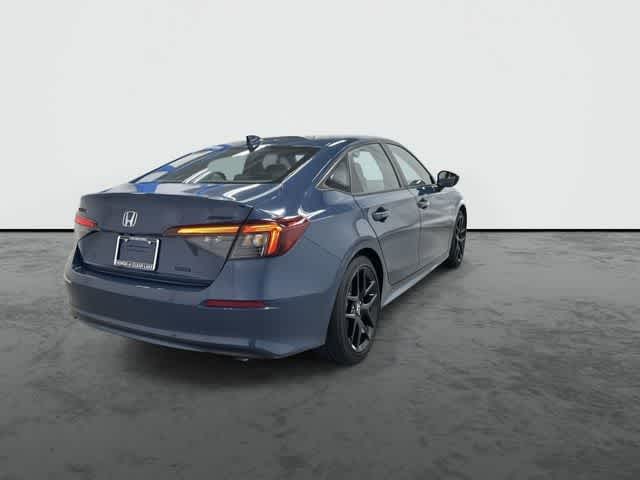 2026 Honda Civic Hybrid Sport Blue at Westside Kia