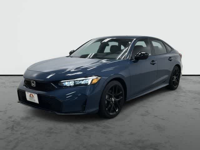 2026 Honda Civic Hybrid Sport Blue at Westside Kia