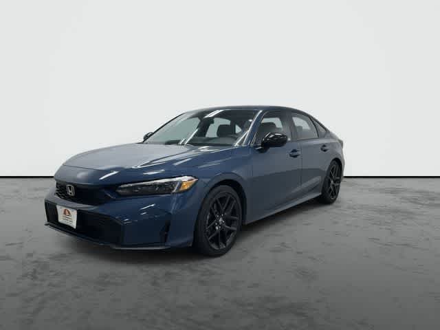 2026 Honda Civic Hybrid Sport Blue at Westside Kia