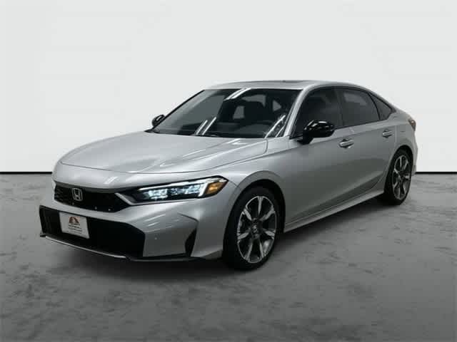 2026 Honda Civic Hybrid Sport Touring Solar Silver Metallic at Honda of Clear Lake