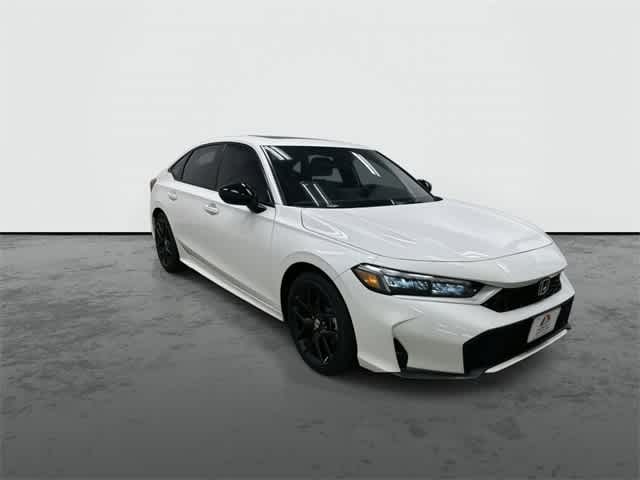 2026 Honda Civic Hybrid Sport Platinum White Pearl at Honda of Clear Lake