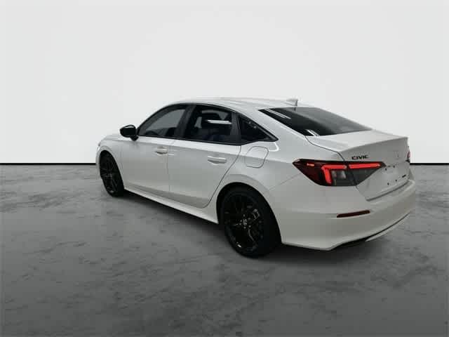 2026 Honda Civic Hybrid Sport Platinum White Pearl at Honda of Clear Lake