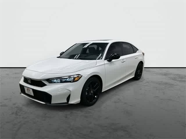 2026 Honda Civic Hybrid Sport Platinum White Pearl at Honda of Clear Lake