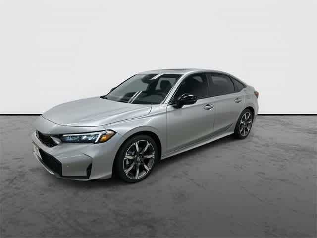 2026 Honda Civic Hybrid Sport Touring Solar Silver Metallic at Honda of Clear Lake