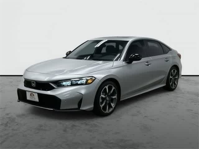 2026 Honda Civic Hybrid Sport Touring Solar Silver Metallic at Honda of Clear Lake