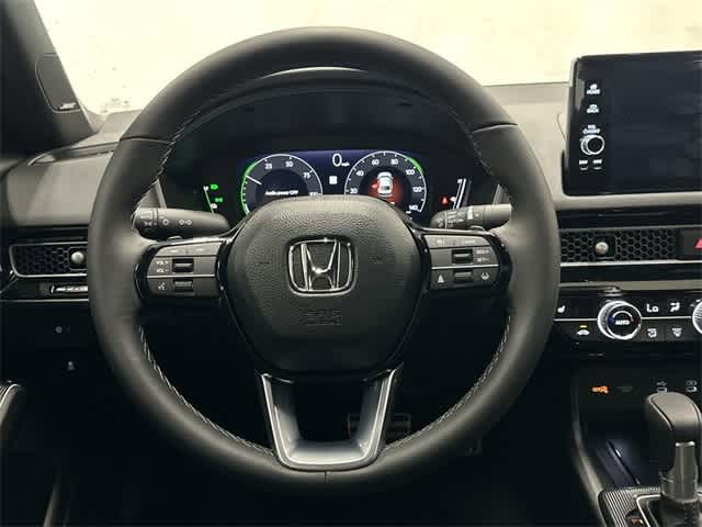 2026 Honda Civic Hybrid Sport Touring Solar Silver Metallic at Honda of Clear Lake