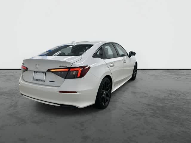 2026 Honda Civic Hybrid Sport Platinum White Pearl at Honda of Clear Lake