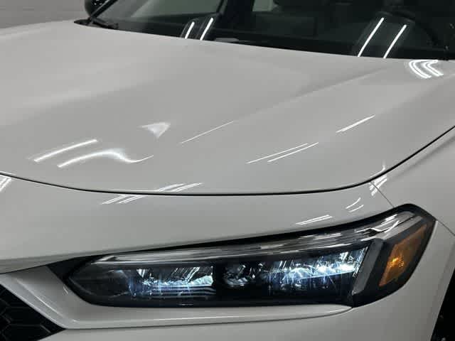 2026 Honda Civic Hybrid Sport Platinum White Pearl at Honda of Clear Lake