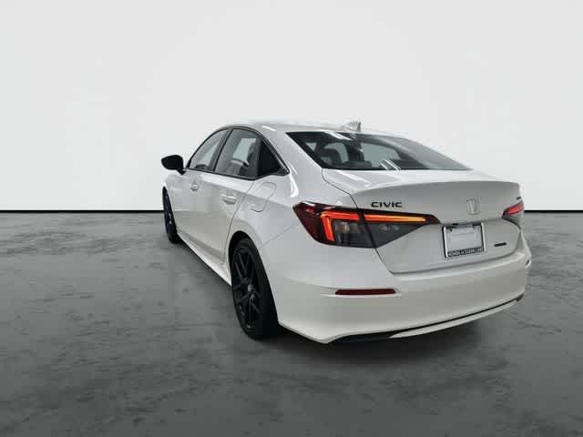 2026 Honda Civic Hybrid Sport Platinum White Pearl at Honda of Clear Lake