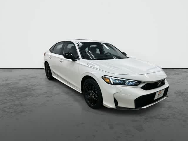 2026 Honda Civic Hybrid Sport Platinum White Pearl at Honda of Clear Lake
