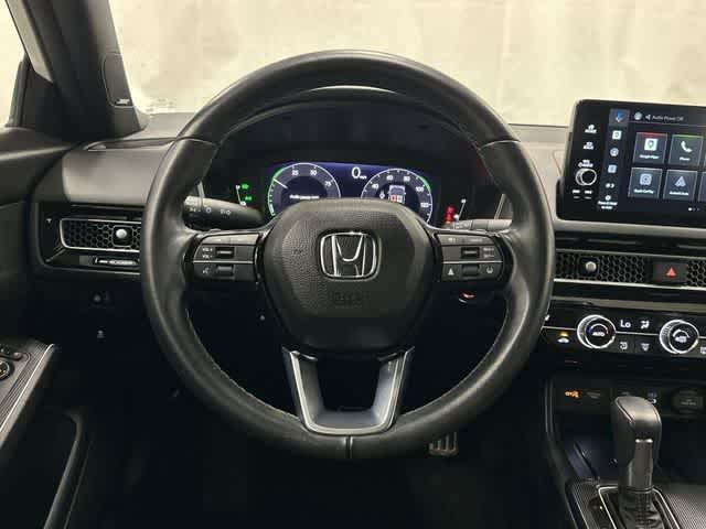 2025 Honda Civic Hybrid Sport Touring Platinum White Pearl at Honda of Clear Lake