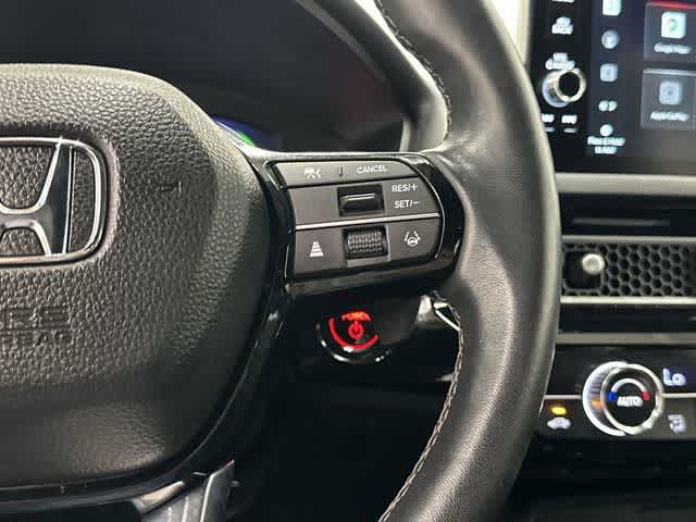 2025 Honda Civic Hybrid Sport Touring Platinum White Pearl at Honda of Clear Lake