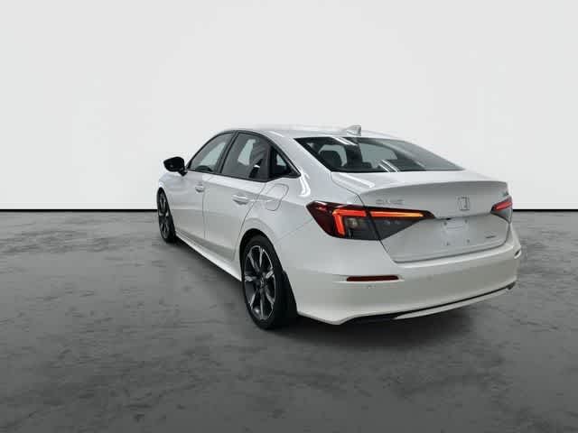 2025 Honda Civic Hybrid Sport Touring Platinum White Pearl at Honda of Clear Lake