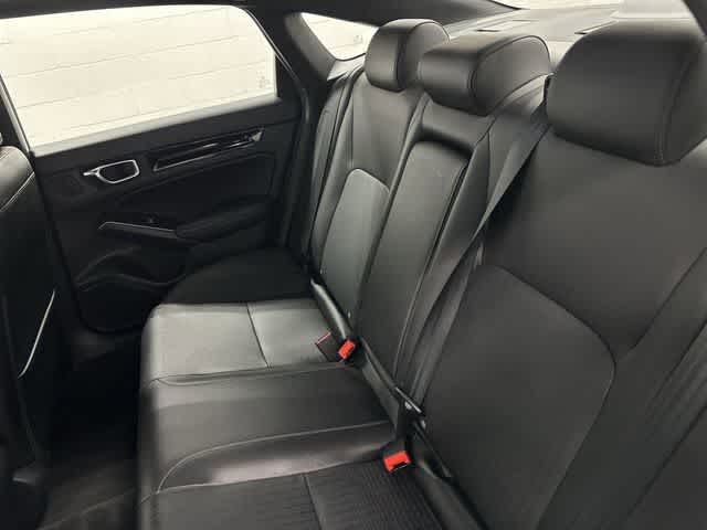 2025 Honda Civic Hybrid Sport Touring Platinum White Pearl at Honda of Clear Lake