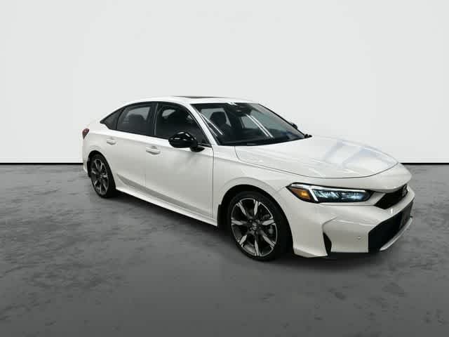 2025 Honda Civic Hybrid Sport Touring Platinum White Pearl at Honda of Clear Lake