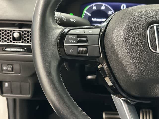 2025 Honda Civic Hybrid Sport Touring Platinum White Pearl at Honda of Clear Lake