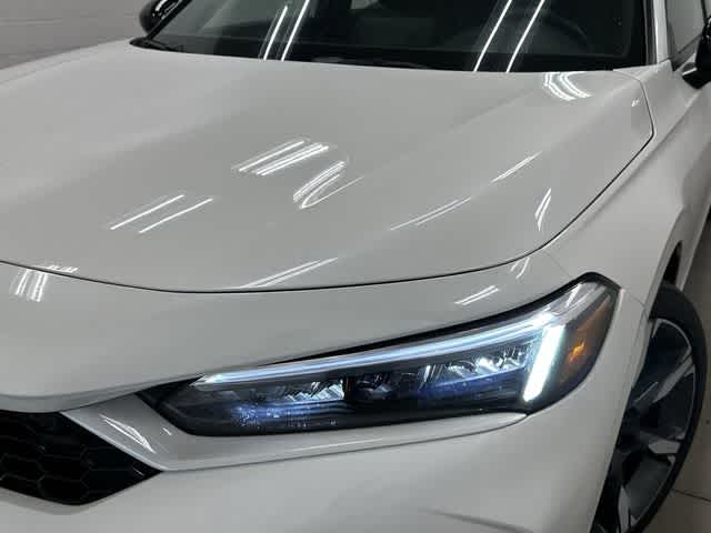 2025 Honda Civic Hybrid Sport Touring Platinum White Pearl at Honda of Clear Lake