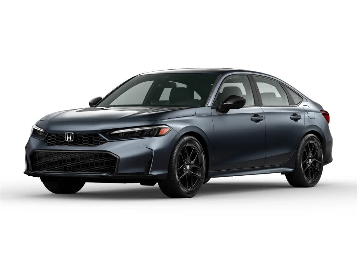 2026 Honda Civic Hybrid Sport Blue Lagoon Pearl at Honda of Clear Lake