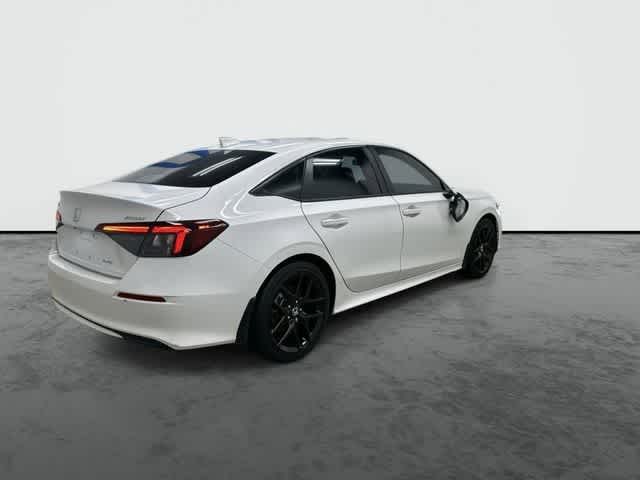 2025 Honda Civic Hybrid Sport Platinum White Pearl at Honda of Clear Lake