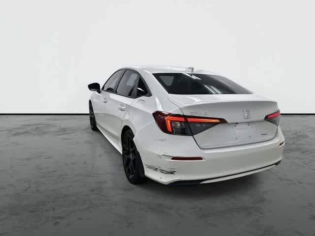 2025 Honda Civic Hybrid Sport Platinum White Pearl at Honda of Clear Lake