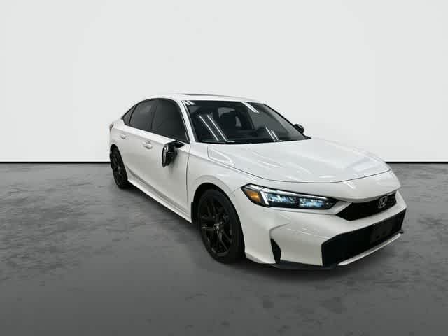 2025 Honda Civic Hybrid Sport Platinum White Pearl at Honda of Clear Lake